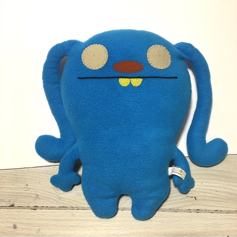 UGLYDOLL BANSHEESHEE BLUE UGLY DOLL 2001 13”